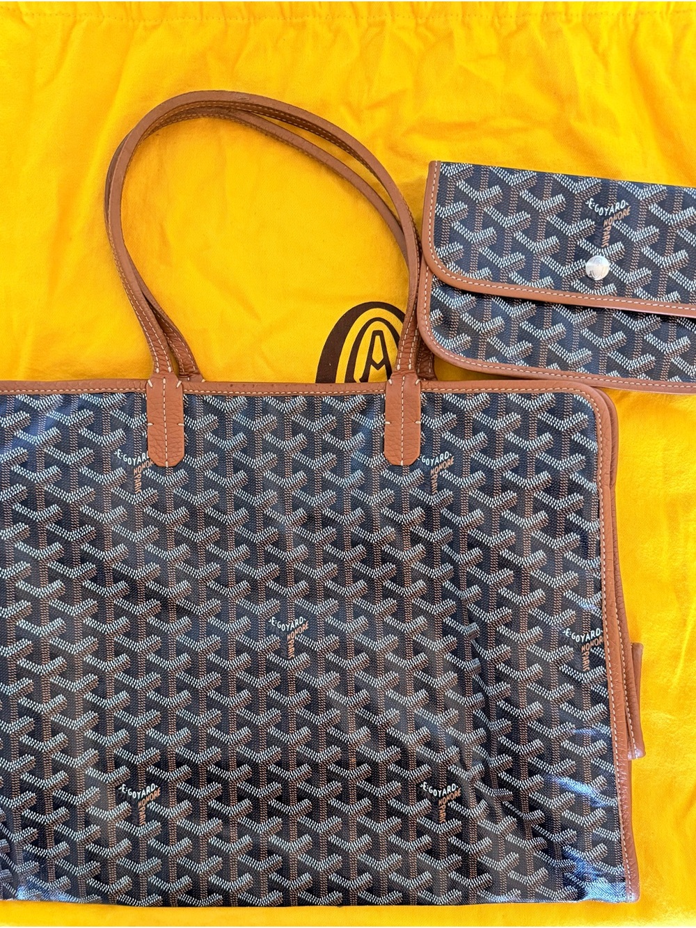 Goyard PM Hardy Pet Carrier Coated Canvas